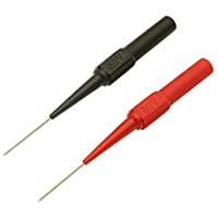 2 pcs Prueba Sonda de Aguja 4mm Conector para Enchufe de Plátano
